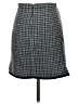 J.Crew Houndstooth Gray Formal Skirt Size 0 - photo 2