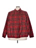 Cj Banks Plaid Red Jacket Size 3X - photo 1