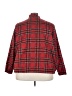 Cj Banks Plaid Red Jacket Size 3X - photo 2