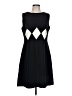 Evan Picone Argyle Black Cocktail Dress Size 12 - photo 1