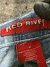 Red Rivet Hearts Blue Jeans Size 9 - photo 7