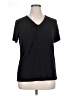 Jaclyn Smith Black Short Sleeve Top Size XL - photo 1