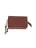 Vera Bradley 100% Leather Brown Burgundy Leather Wristlet One size - photo 1