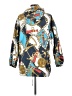 Chaus 100% Cotton Print Blue Raincoat Size S - photo 2