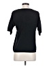 Paul Stuart 100% Silk Black Short Sleeve Top Size S - photo 2