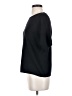 Paul Stuart 100% Silk Black Short Sleeve Top Size S - photo 5