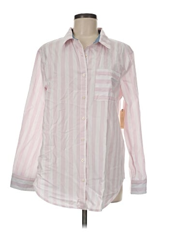 St. John's Bay Long Sleeve Button-Down Shirt (view 1)