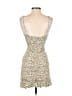 Zara Animal Print Tan Cocktail Dress Size S - photo 2