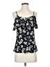 Ultra Flirt Black Sleeveless Blouse Size XS - photo 1