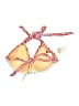 Unique Vintage Paisley Orange Swimsuit Top Size XL - photo 2
