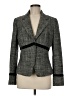Dana Buchman Tweed Gray Wool Blazer Size 8 - photo 1
