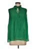 Max Studio 100% Polyester Green Sleeveless Blouse Size M - photo 1
