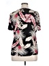 Jaclyn Smith Tropical Black Short Sleeve Blouse Size XL - photo 2