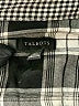 Talbots 100% Cotton Plaid Black Long Sleeve Button-Down Shirt Size XL - photo 7