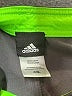 Adidas 100% Polyester Gray Track Pants Size 8 - photo 3