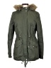 Divided by H&M 100% Polyester Green Coat Size 2 - photo 1