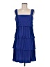 DKNY 100% Polyester Blue Cocktail Dress Size 6 - photo 1