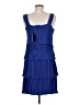 DKNY 100% Polyester Blue Cocktail Dress Size 6 - photo 2