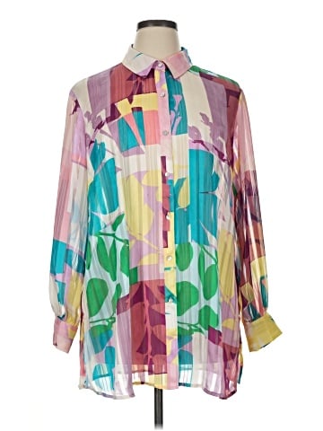 Investments 3/4 Sleeve Blouse (view 1)
