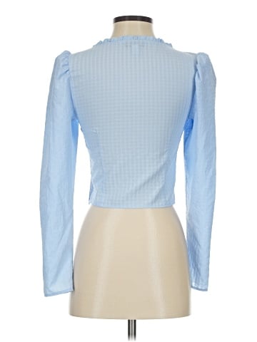 Topshop Long Sleeve Blouse (view 2)