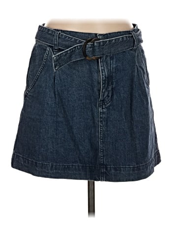 We the Free Denim Skirt (view 1)
