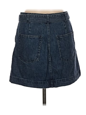 We the Free Denim Skirt (view 2)