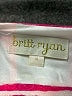 Britt Ryan 100% Linen Stripes White Casual Skirt Size 6 - photo 4