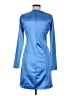 GB Solid Blue Casual Dress Size M - photo 2