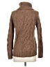 Lands' End Brown Turtleneck Sweater Size S - photo 2