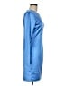 GB Solid Blue Casual Dress Size M - photo 4