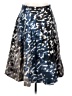 Maeve Camo Blue Casual Skirt Size 4 - photo 1