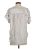 Splendid Gray Short Sleeve Blouse Size XS - photo 2