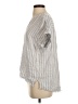 Splendid Gray Short Sleeve Blouse Size XS - photo 5