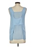 Cooper & Ella 100% Polyester Blue Sleeveless T-Shirt Size XS (0) - photo 2