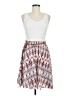 Maurices 100% Polyester Argyle White Casual Dress Size 9 - 10 - photo 1