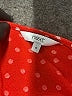 Next Polka Dots Red Casual Dress Size 8 - photo 7