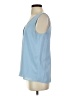 Cooper & Ella 100% Polyester Blue Sleeveless T-Shirt Size XS (0) - photo 5