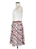 Maurices 100% Polyester Argyle White Casual Dress Size 9 - 10 - photo 5