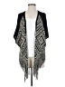 One World 100% Acrylic Black Cardigan Size S - photo 1