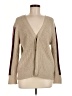Heartloom Stripes Tan Cardigan Size M - photo 1