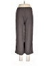 Eileen Fisher Solid Gray Casual Pants Size L - photo 2