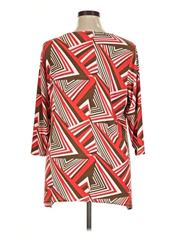 Easywear by Chico's 3/4 Sleeve Blouse (view 2)