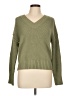 Jessica Simpson Solid Green Pullover Sweater Size L - photo 1