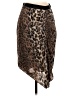 Joie Animal Print Brown Casual Skirt Size 2 - photo 1