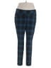 Studio by Torrid Plaid Blue Active Pants Size 1X Plus (1) - photo 1