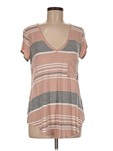 Bordeaux Short Sleeve Top (view 1)