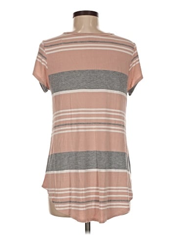 Bordeaux Short Sleeve Top (view 2)