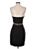 Bebe Graphic Black Cocktail Dress Size 4 - photo 2