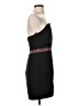 Bebe Graphic Black Cocktail Dress Size 4 - photo 4