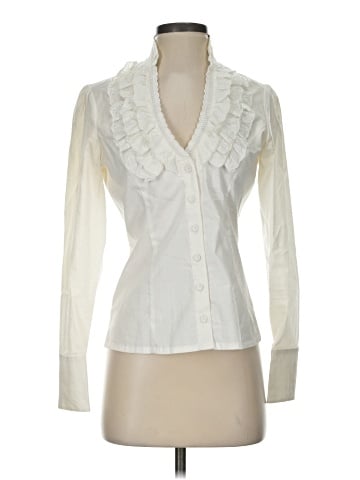 BCBGMAXAZRIA Long Sleeve Blouse (view 1)